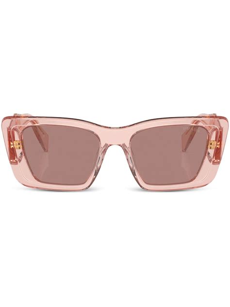 prada pr 08 ys|Prada PR 08YS oversize frame sunglasses .